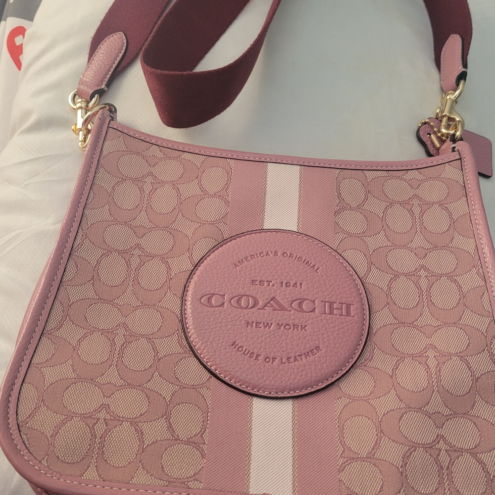 Coach Dempsey Signature Jacquard File Bag